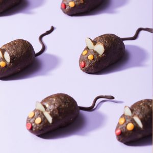 Chocolate Energy Ball Mice