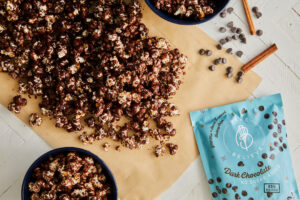 Mexican Spice Chocolate Popcorn