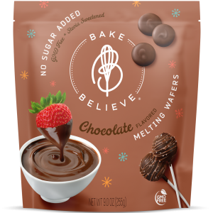 Bake Believe Chocolate Flavored Melting Wafers