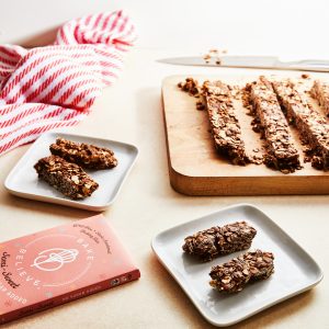 Chocolate Almond Butter Oatmeal Bars 