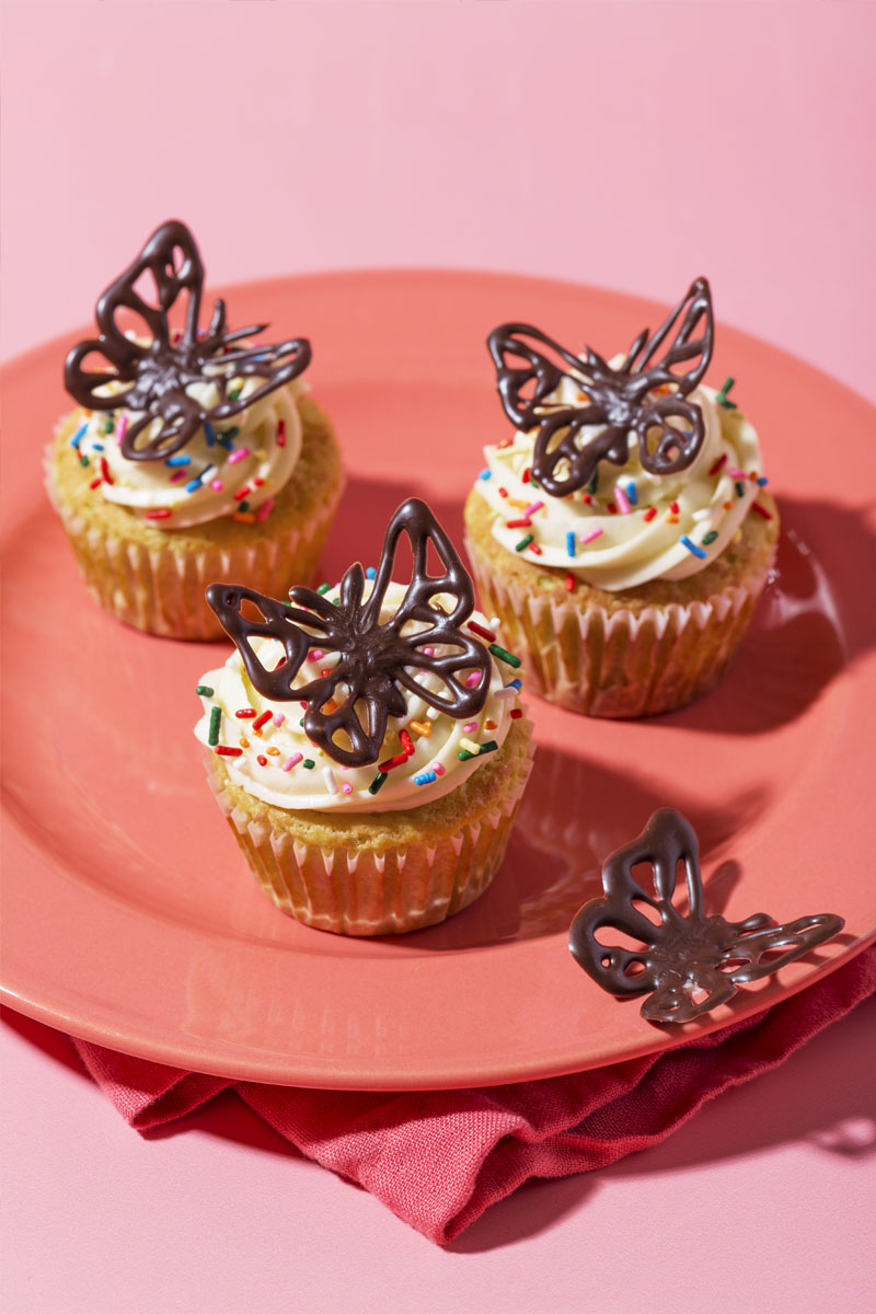 Chocolate Butterfly Cupcakes