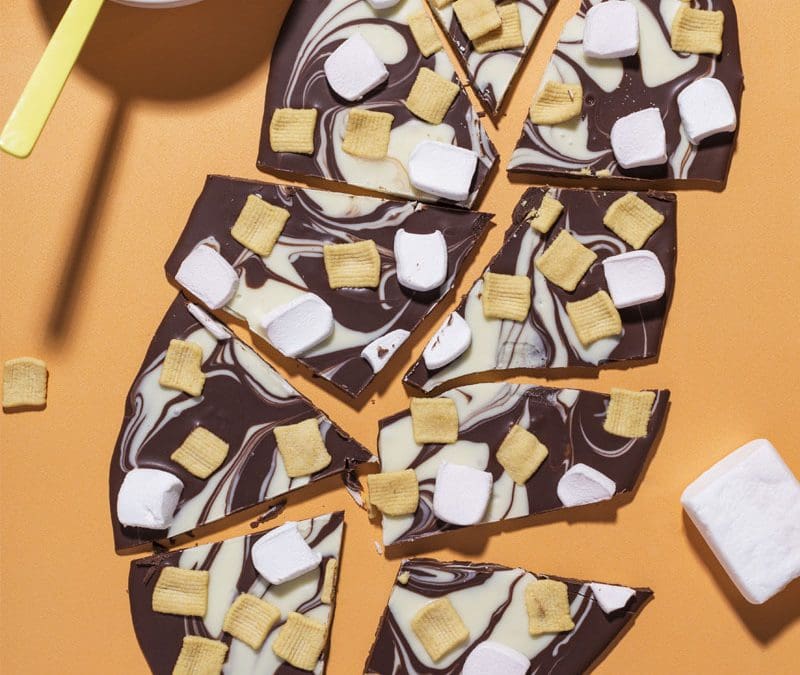 Crunchy S’mores Bark