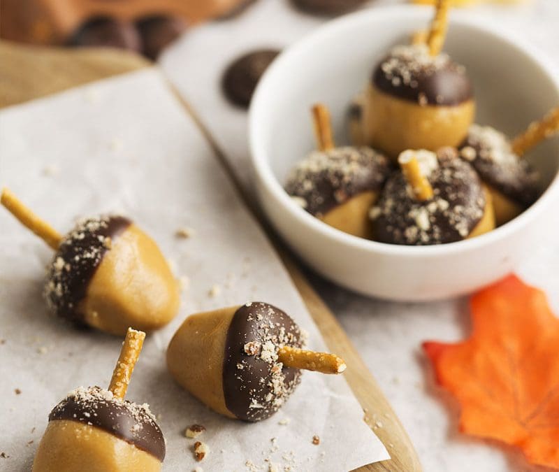 Peanut Butter Acorns