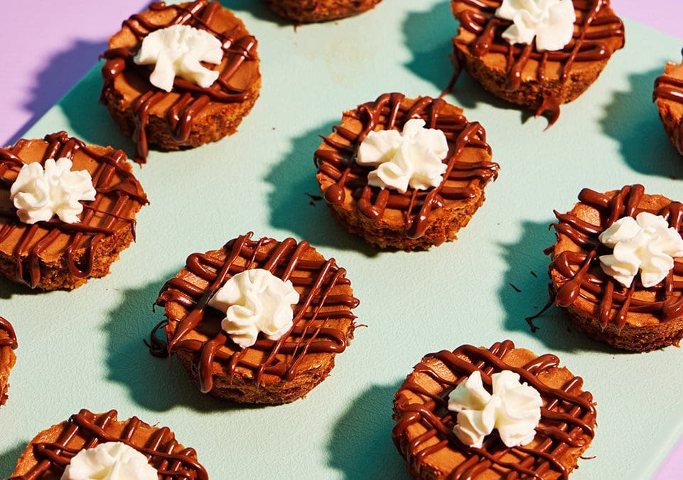 Chocolate Chai Cheesecake Bites
