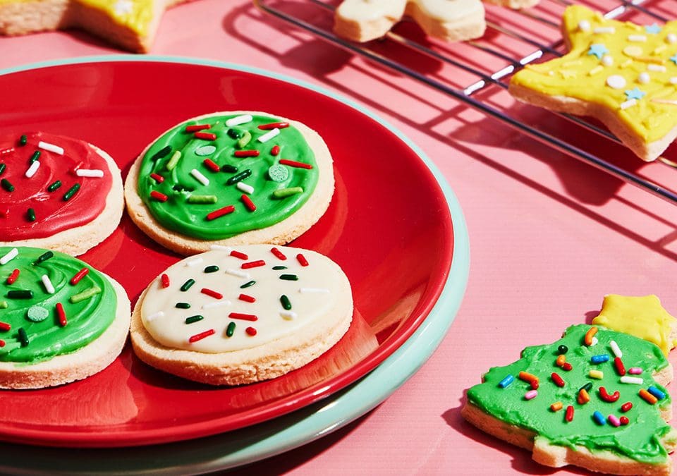 Decorated Holiday Cookies