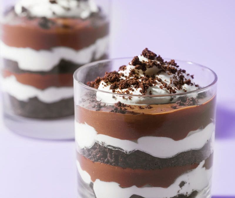 Double Chocolate Cookie Parfait
