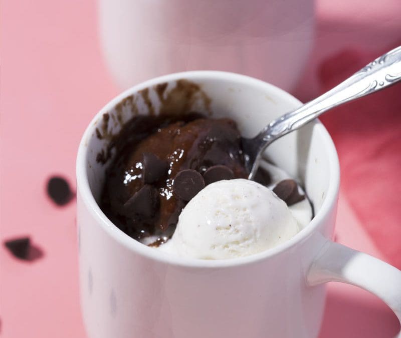 Molten Chocolate Lava Mug Cake