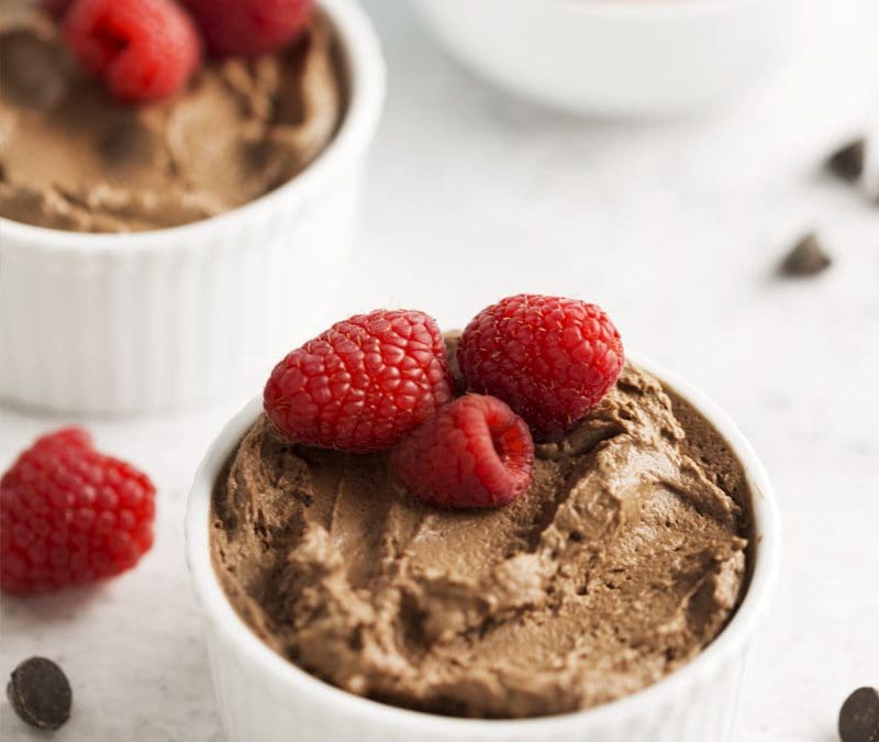 Raspberry-Chocolate Mousse