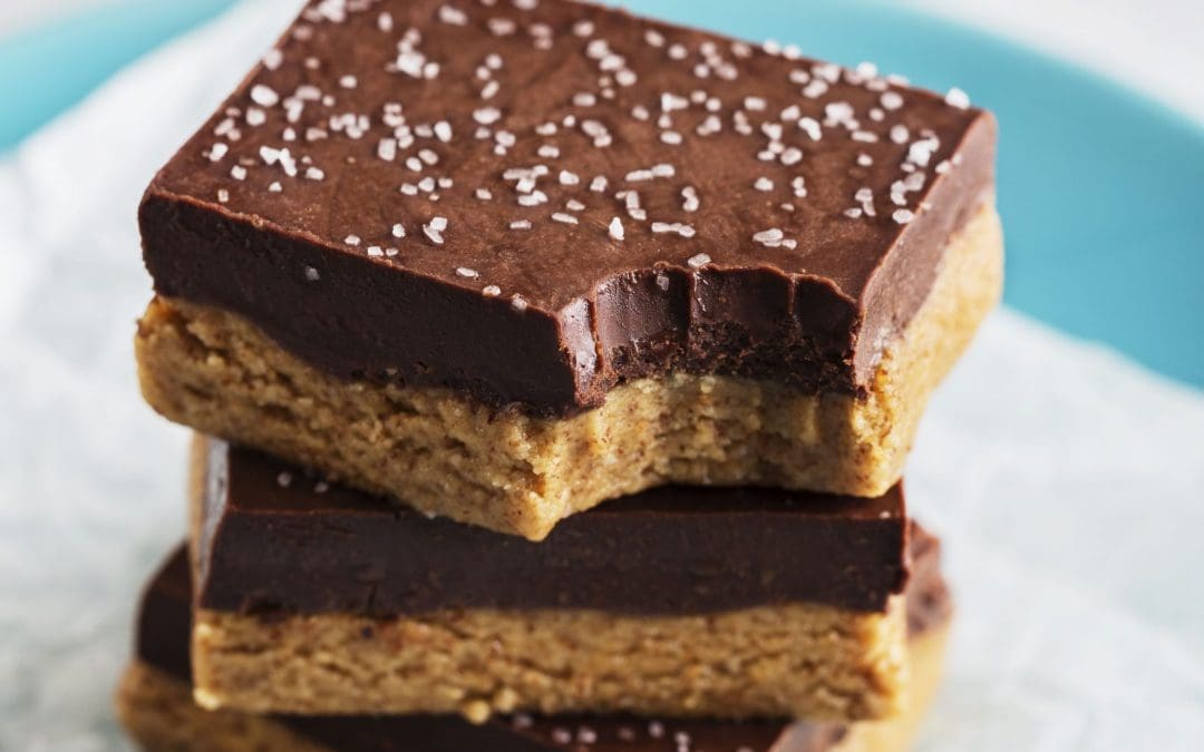 Dark Chocolate Almond Butter Bars