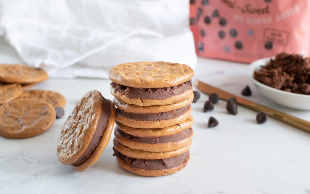 Paleo Friendly Chocolate Ganache Cookie Sandwiches
