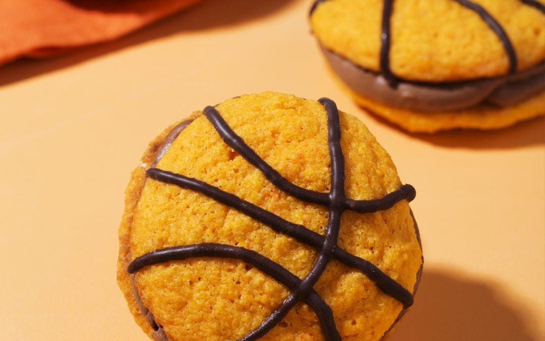 Basketball Whoopie Pies