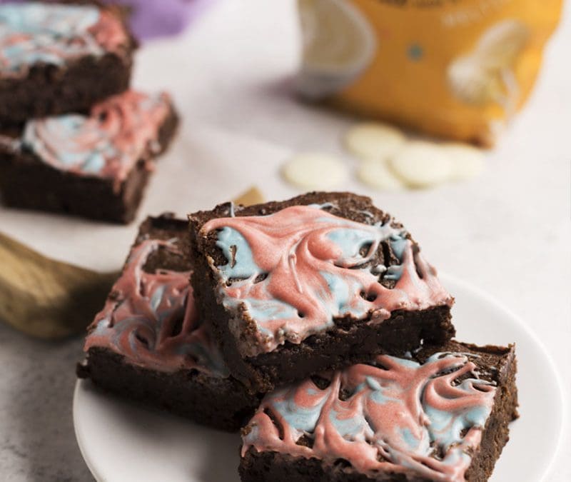 Chocolate Swirl Brownies