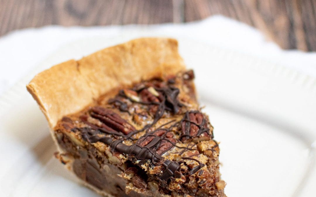 Dark Chocolate Pecan Pie (Paleo/Keto Friendly)
