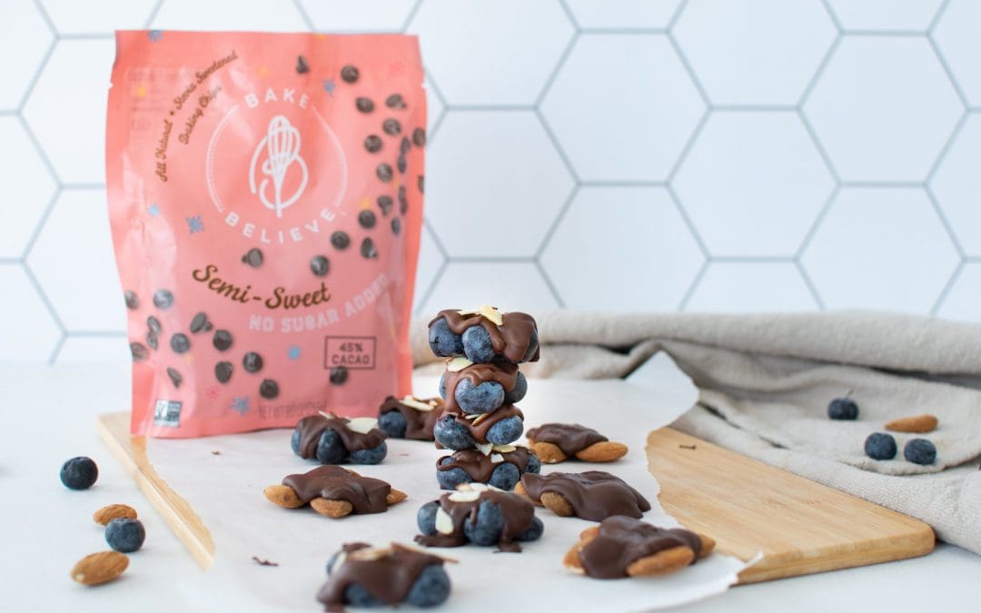 Chocolate & Blueberry Almond Clusters