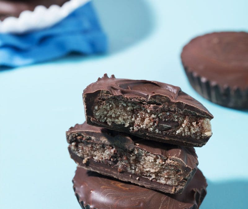 Chocolate Chip Cookie Dough Cups