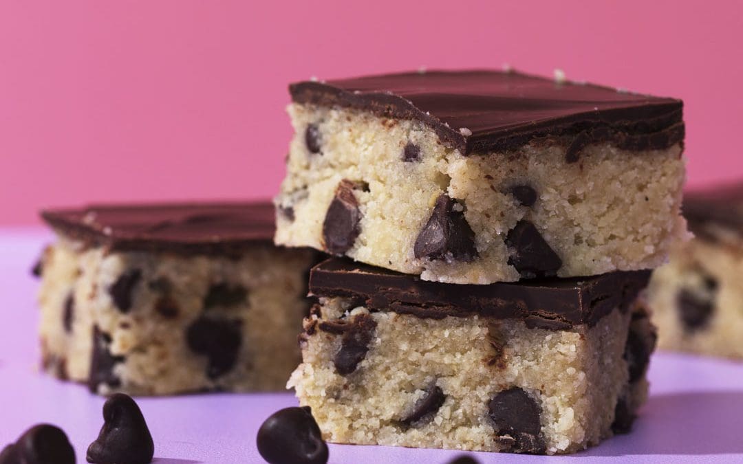 Keto Cookie Dough Bars