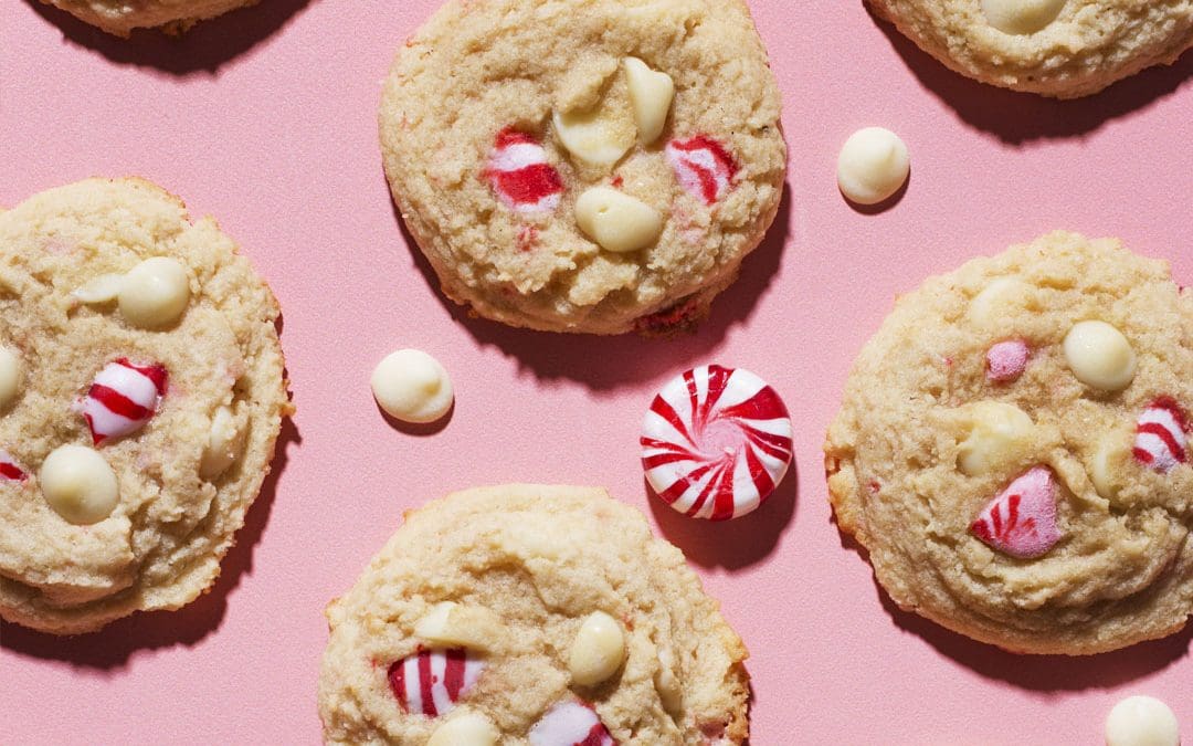 White Chip Peppermint Cookies