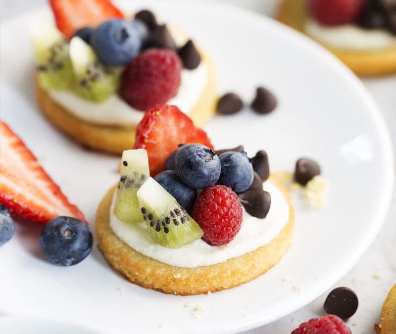 Fruit Pizza Cookies