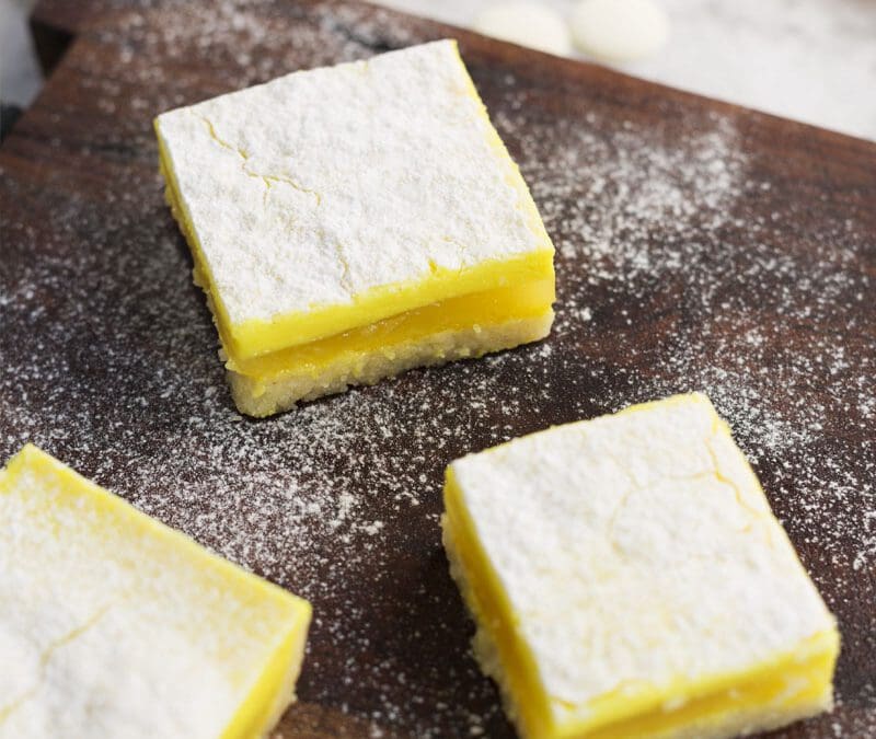 No-Bake Lemon Bars