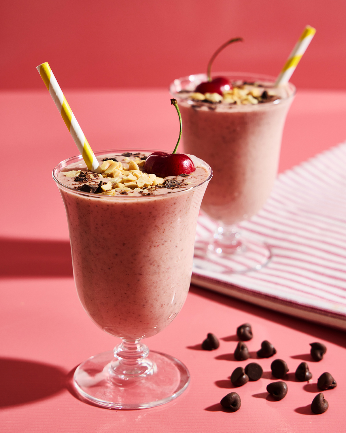 Bake Believe Banana Split Protein Smoothie