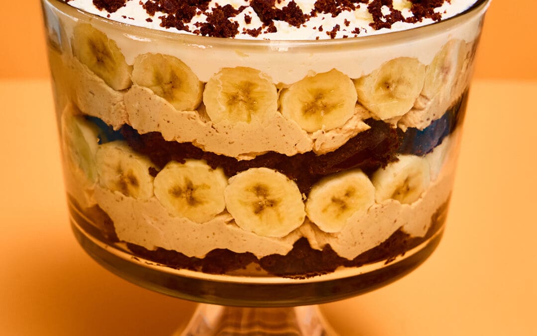 Peanut Butter Brownie Trifle