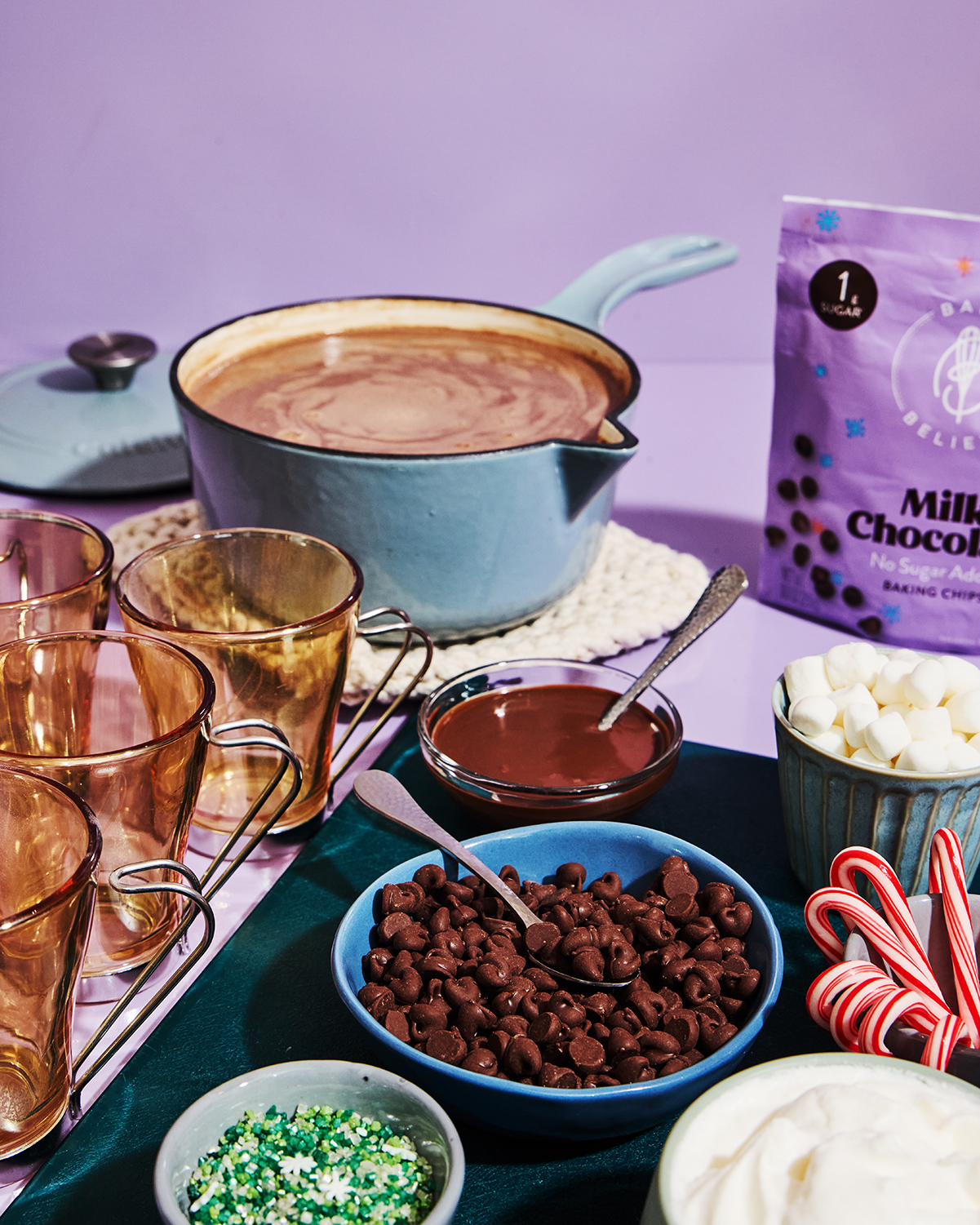 Bake Believe Homemade Hot Chocolate Bar Ingredients