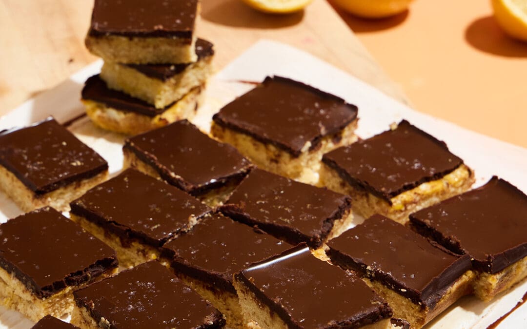 Chocolatey Lemon Bars